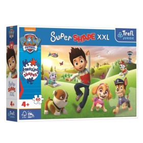 TREFL Super Maxi Shape Paw Patrol Παιδικό Puzzle για 4+ Ετών 60 Κομμάτια