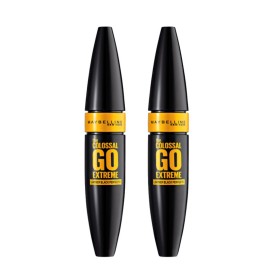 Maybelline Promo The Colossal Go Extreme Mascara Leather Μάσκαρα για Όγκο Black 2x9.5ml Maybelline Promo The Colossal Go Extreme Mascara Leather Μάσκαρα για Όγκο Black 2x9.5ml