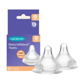 Lansinoh Naturalwave Θηλές Από Σιλικόνη Μεσαίας Ροής 2 Τεμάχια Lansinoh Naturalwave Θηλές Από Σιλικόνη Μεσαίας Ροής 2 Τεμάχια