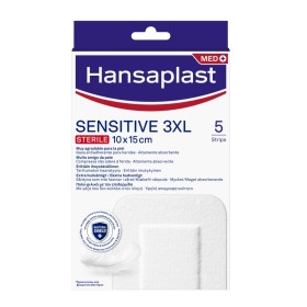 Hansaplast Sensitive 3xl Eπιθέματα Μεγάλου Μεγέθους (10x15cm) 5 Τεμάχια