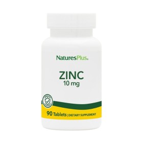NATURES PLUS Zinc 10 Mg Συμπλήρωμα με Ψευδάργυρο 90 Ταμπλέτες