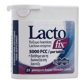 UNIPHARMA Lacto Fix 5000FFC 25 Chewable Tablets