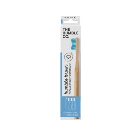 The Humble Co Humble Brush Bamboo Soft Οδοντόβουρτσα Ενηλίκων 1 Τεμάχιο & Κεφαλές Αντικατάστασης 3 Τεμάχια