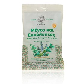 GARDEN Throat Candies Mint-Eucalyptus & Menthol with Vitamin C 60g