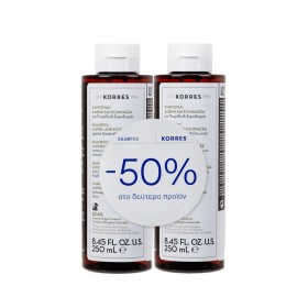 Korres Promo Δάφνη & Εχινάκεια Shampoo Σαμπουάν για Πιτυρίδα & Ξηροδερμία 2x250ml Korres Promo Δάφνη & Εχινάκεια Shampoo Σαμπουάν για Πιτυρίδα & Ξηροδερμία 2x250ml