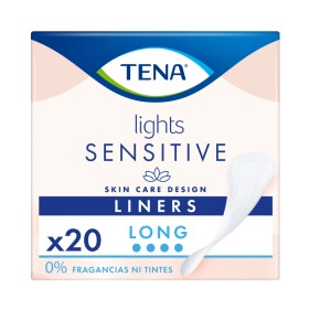Tena Lights Long Γυναικείες Σερβιέτες Ακράτειας Αυξημένης Ροής 3 Σταγόνες 20 Τεμάχια Tena Lights Long Γυναικείες Σερβιέτες Ακράτειας Αυξημένης Ροής 3 Σταγόνες 20 Τεμάχια