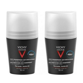 VICHY Homme Promo Anti-Irritation Αποσμητικό 48ωρης Προστασίας σε Roll-On 2x50ml