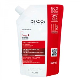 VICHY Dercos Energy+ Refill Ανταλλακτικό Δυναμωτικό Σαμπουάν Κατά Της Τριχόπτωσης 500ml
