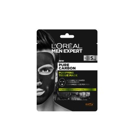 LOREAL MEN EXPERT Pure Charcoal Purifying Tissue Mask 30g