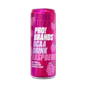Pro!Brands BCAA Drink Ενεργειακό Ποτό Raspberry 330ml Pro!Brands BCAA Drink Ενεργειακό Ποτό Raspberry 330ml