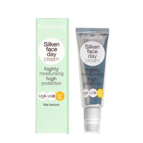 Evdermia Silken Face Day Spf40 Ενυδατική Αντηλιακή Κρέμα Προσώπου 50ml