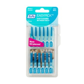 TePe EasyPick Μεσοδόντιες Οδοντογλυφίδες M/L Μπλε 60 Τεμάχια