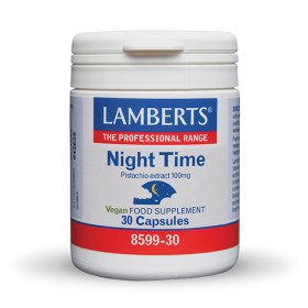 Lamberts Night Time Pistachio Extract 100mg 30 Κάψουλες Lamberts Night Time Pistachio Extract 100mg 30 Κάψουλες