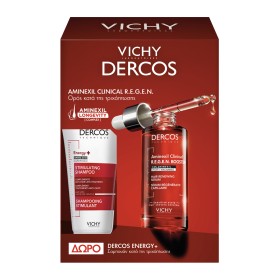 Vichy Promo Dercos Aminexil Clinical R.E.G.E.N. Booster Ορός Ενδυνάμωσης Μαλλιών Ενάντια στη Τριχόπτωση 90ml & Δώρο Dercos Energy+ Δυναμωτικό Σαμπουάν κατά της Τριχόπτωσης 50ml Vichy Promo Dercos Aminexil Clinical R.E.G.E.N. Booster Ορός Ενδυνάμωσης Μαλλιών Ενάντια στη Τριχόπτωση 90ml & Δώρο Dercos Energy+ Δυναμωτικό Σαμπουάν κατά της Τριχόπτωσης 50ml