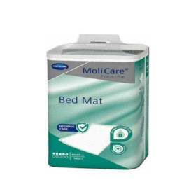 Hartmann Molicare Premium Bed Mat Υποσέντονα Ακράτειας 5 Σταγόνων Μιας Χρήσης 60x60cm 30 Τεμάχια