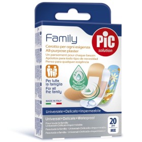 Pic Solution Family Αυτοκόλλητα Τσιρότα Mix 20 Τεμάχια