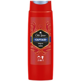 OLD SPICE Captain Shower Gel & Shampoo 2 in 1 Αφρόλουτρο & Σαμπουάν 400ml