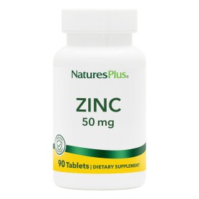 Natures Plus Zinc 50mg Συμπλήρωμα με Ψευδάργυρο 90 Ταμπλέτες