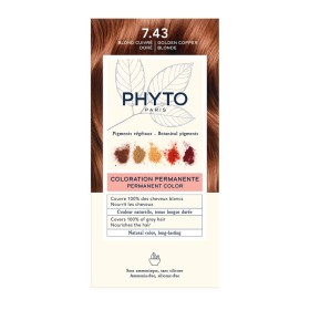 PHYTO Phytocolor 7.43 Ξανθό Χρυσοχάλκινο Μόνιμη Βαφή Μαλλιών