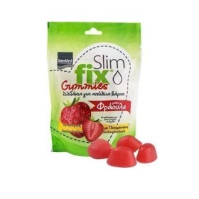INTERMED Slim Fix Gummies Weight Loss Gummies with Glucomannan Strawberry Flavor 42 Gummies