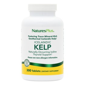 Natures Plus Kelp Συμπλήρωμα με Ιώδιο & Βιταμίνες Συμπλέγματος Β 300 Ταμπλέτες Natures Plus Kelp Συμπλήρωμα με Ιώδιο & Βιταμίνες Συμπλέγματος Β 300 Ταμπλέτες