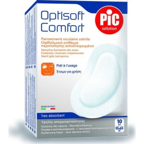 PIC Solution Optisoft Comfort 95x65mm Οφθαλμικό Επίθεμα 10 Tεμάχια