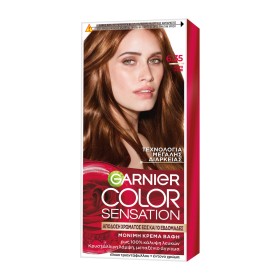 Garnier Color Sensation Βαφή Μαλλιών 6.35 Ζεστό Καφέ 40ml