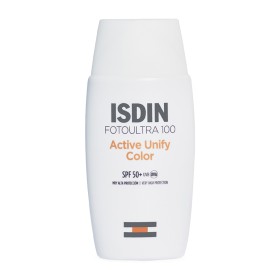 Isdin Foto Ultra 100 Active Unify Color Fusion Fluid Spf50+ Αντηλιακό Προσώπου για Κηλίδες με Χρώμα 50ml