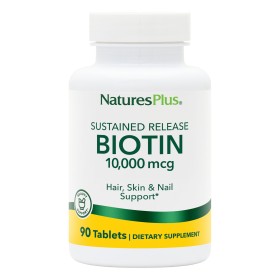 Natures Plus Biotin 10mg Φόρμουλα Ενίσχυσης για Δέρμα & Νύχια & Μαλλιά 90 Ταμπλέτες