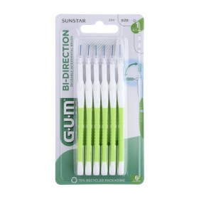 Gum 2114 Μεσοδόντια Βουρτσάκια Bi-Direction 0.7mm Χρώμα Πράσινο 6 Τεμάχια Gum 2114 Μεσοδόντια Βουρτσάκια Bi-Direction 0.7mm Χρώμα Πράσινο 6 Τεμάχια
