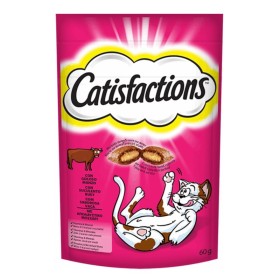 CATISFACTIONS Λιχουδιές για Γάτες με Μοσχάρι 60g