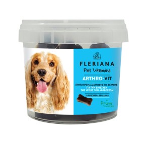 POWER HEALTH Fleriana Pet Vitamins Arthro-Vit Συμπλήρωμα Διατροφής Για Σκύλους 20 Μασώμενα Ζελεδάκια