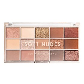 MUA Eyeshadow Palette 15 Shade Soft Nudes 12g