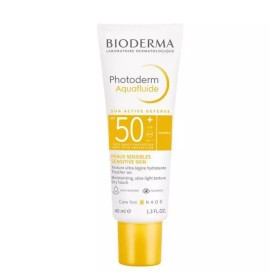 Bioderma Photoderm Aquafluide Spf50 Peaux Sensibles Αντηλιακή Κρέμα Προσώπου 40ml