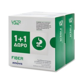 Lactotune Promo Fiber κατά της Δυσκοιλιότητας 14 Φάκελοι [1+1 Δώρο]