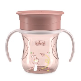 Chicco Perfect Εκπαιδευτικό Κύπελλο από 12m+ Ροζ 200ml Chicco Perfect Εκπαιδευτικό Κύπελλο από 12m+ Ροζ 200ml