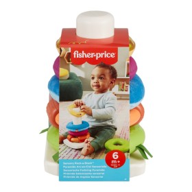 Fisher Price Sensory Rock-A-Stack Πυραμίδα Πολλαπλές Αισθήσεις 1 Τεμάχιο