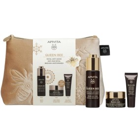 Apivita Promo Queen Bee Ορός Απόλυτης Αντιγήρανσης & Ανόρθωσης Περιγράμματος 30ml & Regenerating Light Texture Cream 15ml & Reviving Eye Cream 5ml