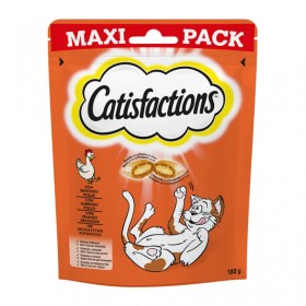 Catisfactions Λιχουδιές για Γάτες με Κοτόπουλο 180g