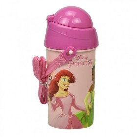 Gim Παγούρι με Καλαμάκι Disney Princess Summer Fun 500ml