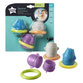 Tommee Tippee Closer To Nature Splashtime Squirtee Bath Floats Παιχνίδια Μπάνιου Που Επιπλέουν για Μωράκια Από 6m+ 3 Τεμάχια