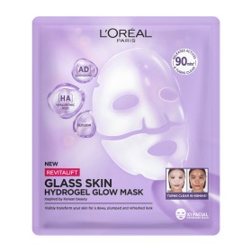Loreal Paris Revitalift Filler Glass Skin Hydrogel Μάσκα Λάμψης 1 Τεμάχιο