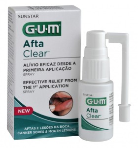 GUM Aftaclear Spray Topical Spray for Canker sores 15ML