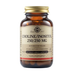 Solgar Choline Inositol 250/250mg 50 Φυτικές Κάψουλες Solgar Choline Inositol 250/250mg 50 Φυτικές Κάψουλες