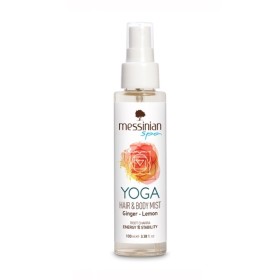 Messinian Spa Hair & Body Mist για Σώμα & Μαλλιά Yoga  Τζίντζερ & Λεμόνι 100ml