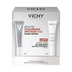 Vichy Promo Liftactiv Η.Α. Αντιρυτιδική & Συσφικτική Kρέμα Ματιών 15ml & Δώρο Capital Soleil UV-AGE Αντηλιακό Προσώπου SPF50+ 15ml Vichy Promo Liftactiv Η.Α. Αντιρυτιδική & Συσφικτική Kρέμα Ματιών 15ml & Δώρο Capital Soleil UV-AGE Αντηλιακό Προσώπου SPF50+ 15ml