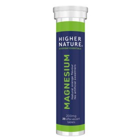 Higher Nature Magnesium 200mg 20 Αναβράζοντα Δισκία