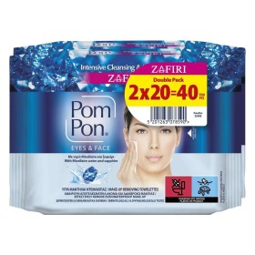 Pom Pon Promo Micellaire Zafiri Make Up Removing Wipes Υγρά Μαντηλάκια Ντεμακιγιάζ για Πρόσωπο & Μάτια 2x20 Τεμάχια Pom Pon Promo Micellaire Zafiri Make Up Removing Wipes Υγρά Μαντηλάκια Ντεμακιγιάζ για Πρόσωπο & Μάτια 2x20 Τεμάχια