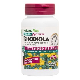 NATURES PLUS Rhodiola 1000mg Supplement for Combating Anxiety 30 Tablets