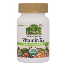 NATURES PLUS Source of Life Garden Vitamin K2 Συμπλήρωμα με Βιταμίνη Κ 60 Φυτικές Κάψουλες